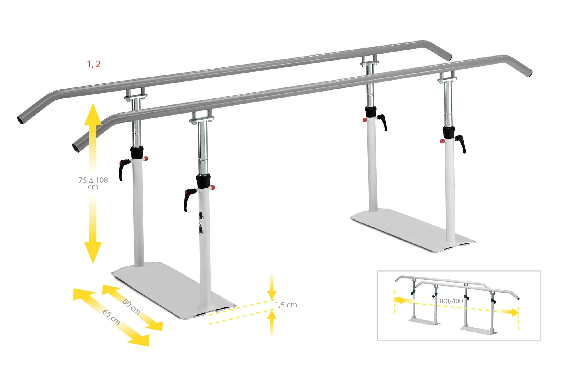 Barres parallèles pliables Easy Click - Image 4