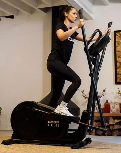Elliptique CARE HELIS Ergometre Générateur connecté Noir - Image 4