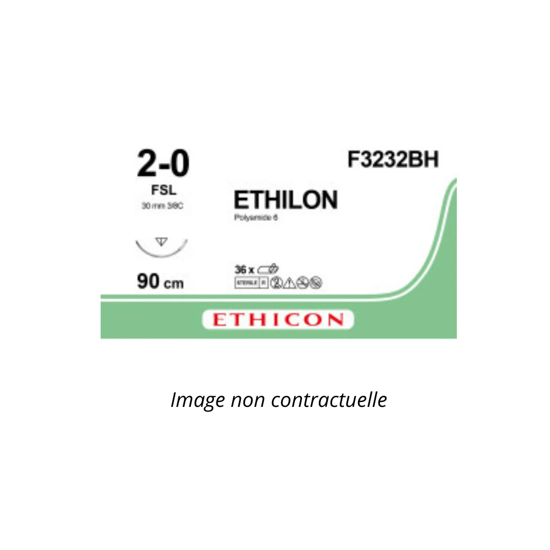 Fil de Suture Non Résorbable ETHILON™ Noir - Image 10