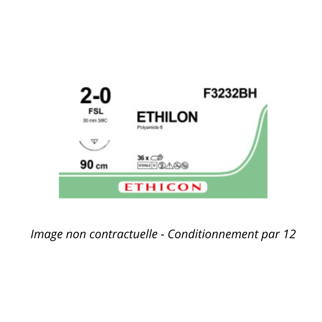 Fil de Suture Non Résorbable ETHILON™ Noir - Image 9