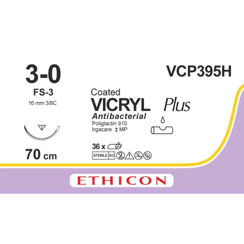 Fil de Suture Résorbable VICRYL™ Plus Antibactérien - Image 3