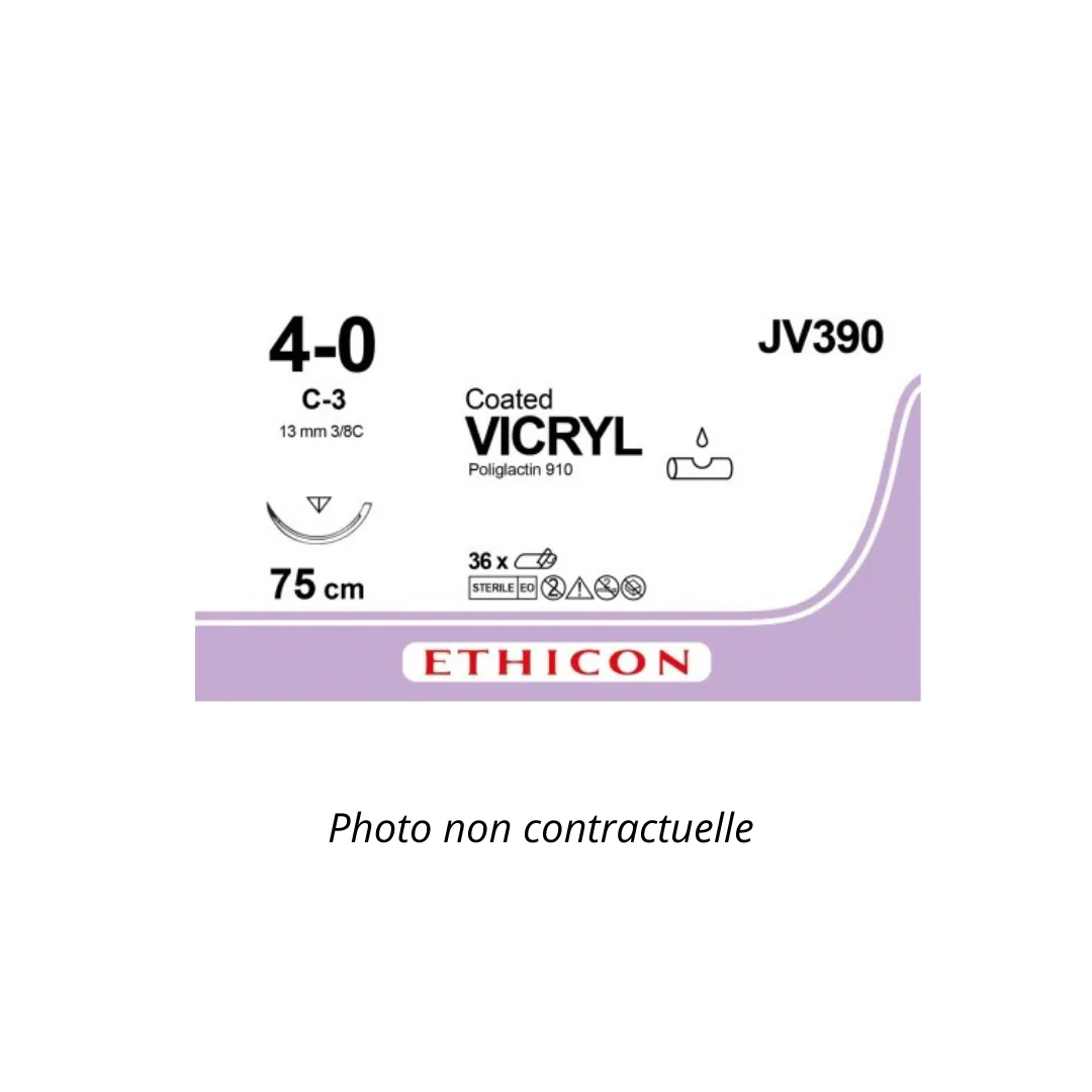 Fils de suture Vicryl Ethicon - Boîte de 36 - Image 5