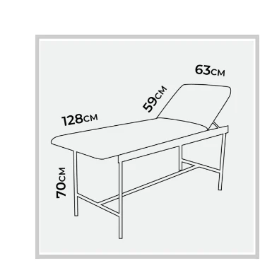 Kit d'installation divan d'examen, tabouret et marche pied Holtex - Image 5