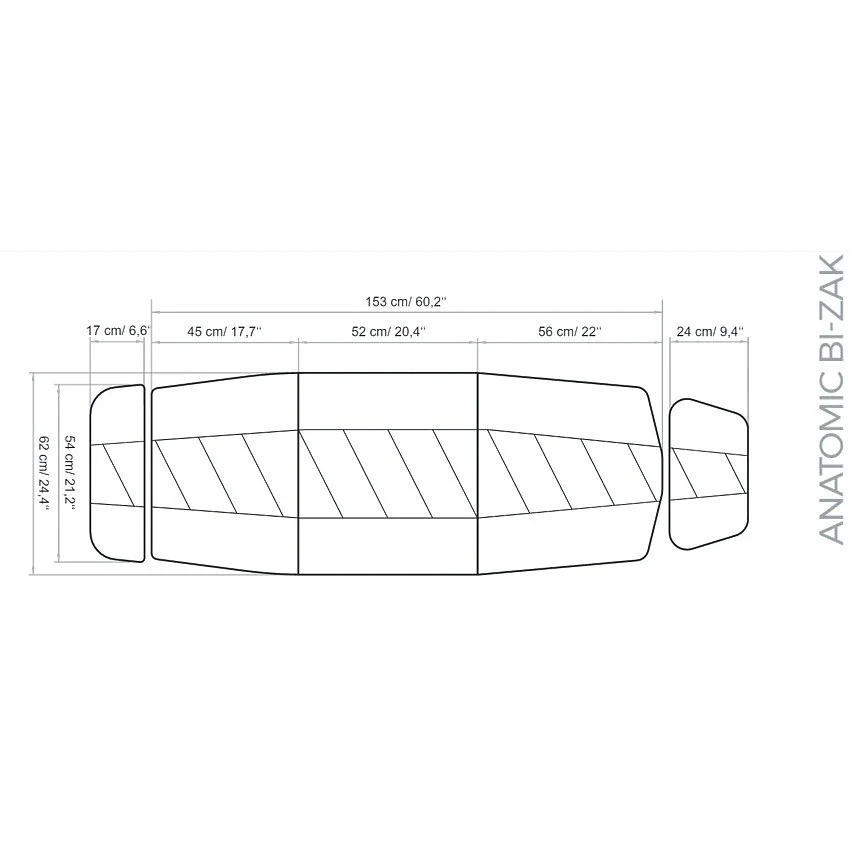 Matelas pour pour divans Lemi 4, Lemi 3, Lemi 2, Lemi 4 Bi-Zak, Lemi 3 Bi-Zak, Lemi 2 Bi-Zak, Syncro Bi-Zak - Image 3